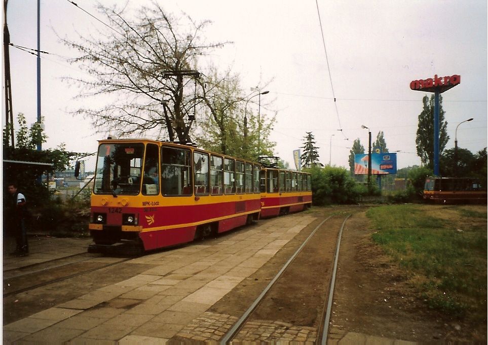 Лодзь, Konstal 805Na № 1242