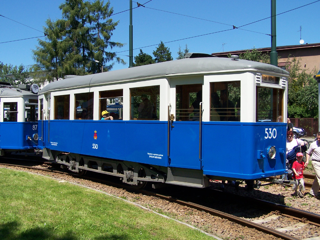 Краков, Sanok PN2 № 530; Краков — 135 лет городскому транспорту
