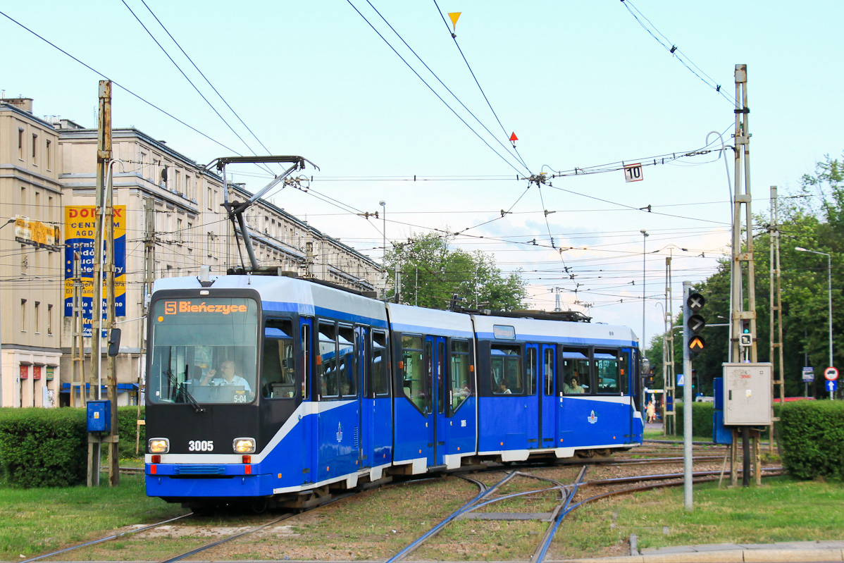 Cracovie, MAN/Duewag N8S-NF N°. 3005