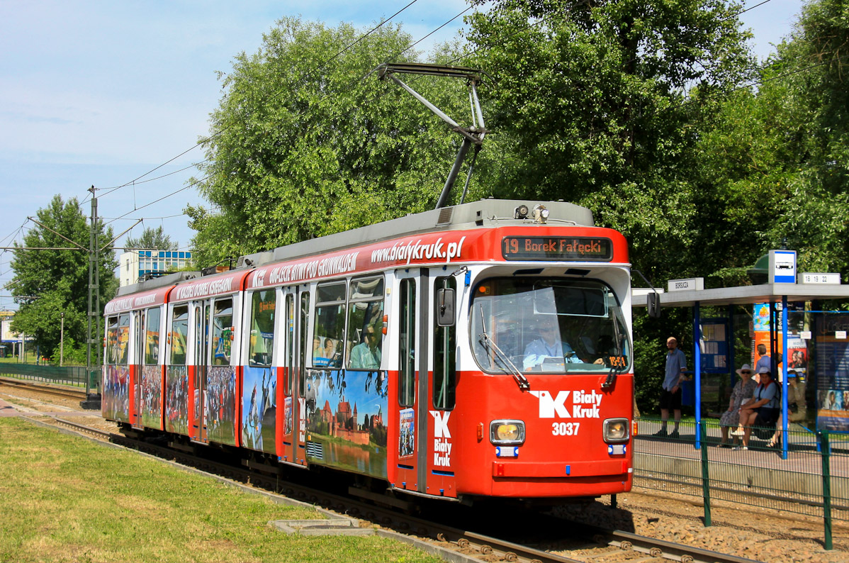 Краков, Duewag GT8S № 3037