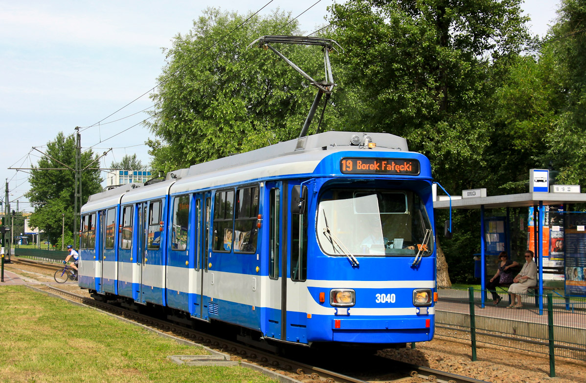 Краков, Duewag GT8S № 3040