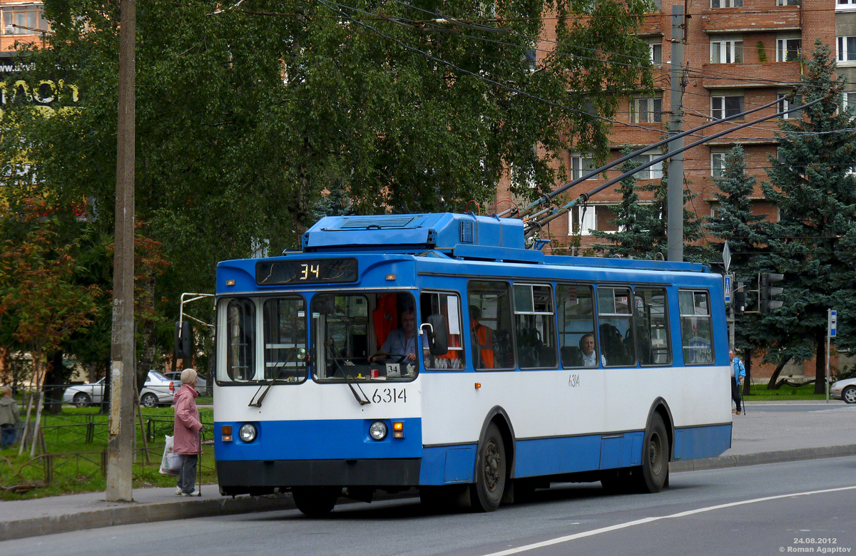 Санкт Петербург, МТрЗ-6223-0000010 № 6314