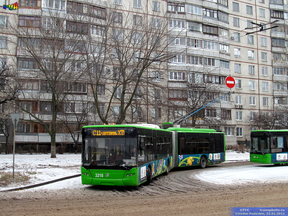 Harkiv, LAZ E301D1 Br. 3210 Harkiv, LAZ E301D1 Br. 3210
