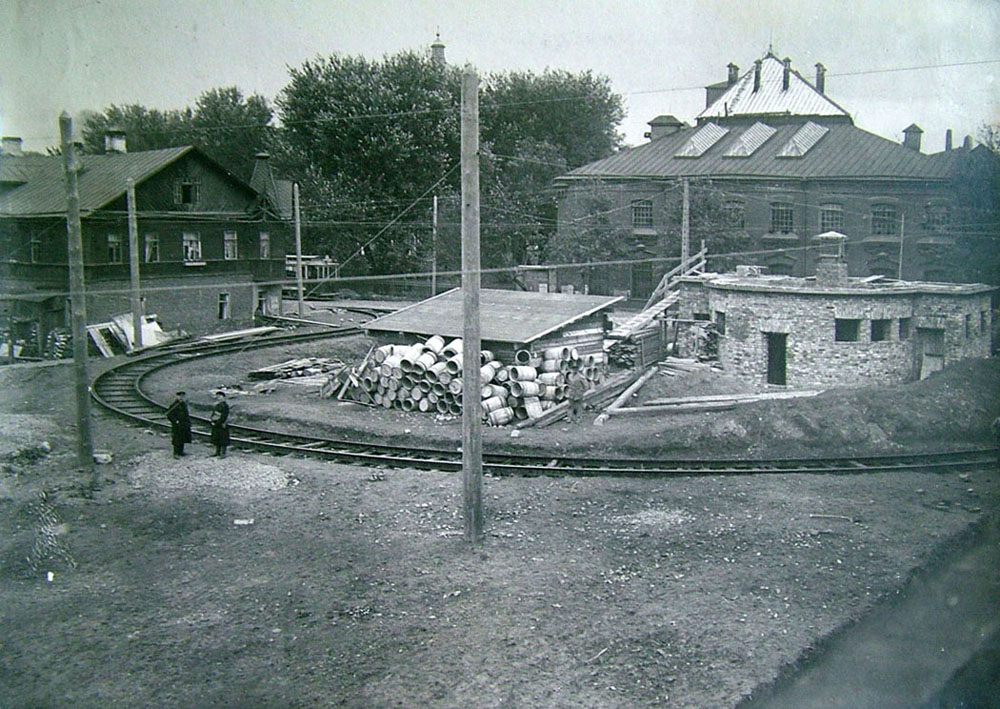 Санкт-Петербург — Исторические фотографии трамвайной инфраструктуры