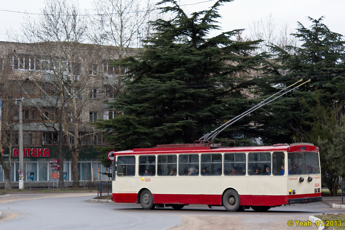 Крымский троллейбус, Škoda 14Tr89/6 № 6104