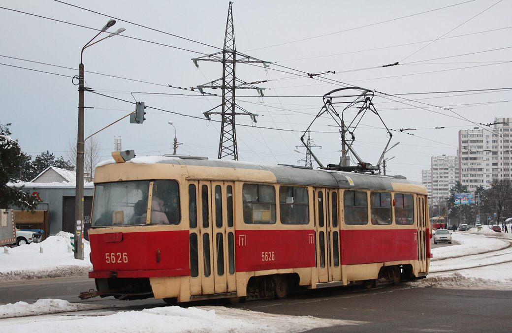 Киев, Tatra T3SU № 5626