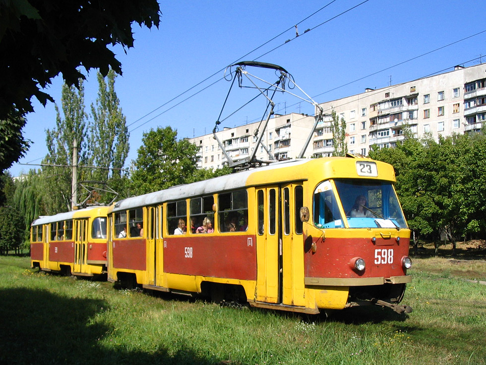 Харьков, Tatra T3SU № 598