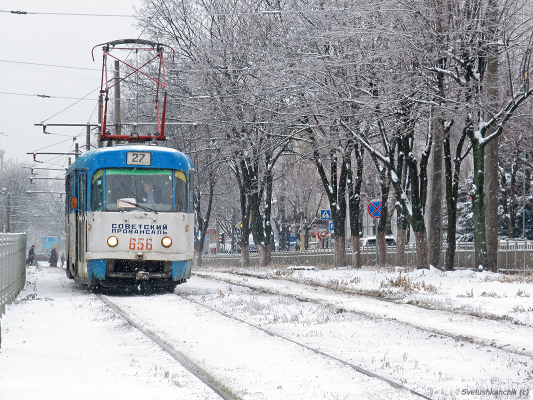 Харьков, Tatra T3SU № 656