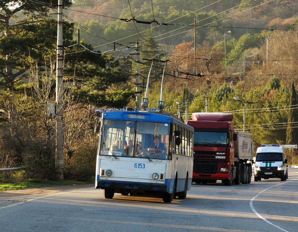 Крымский троллейбус, Škoda 14Tr11/6 № 6153
