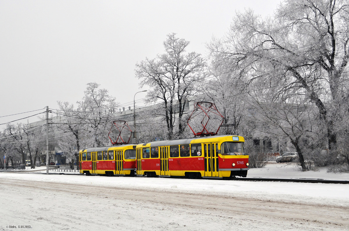 Волгоград, Tatra T3SU № 5785; Волгоград, Tatra T3SU № 5780