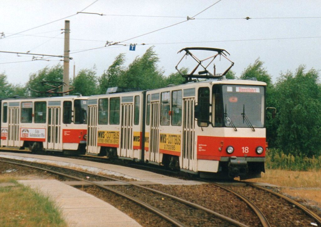 Котбус, Tatra KT4D № 18
