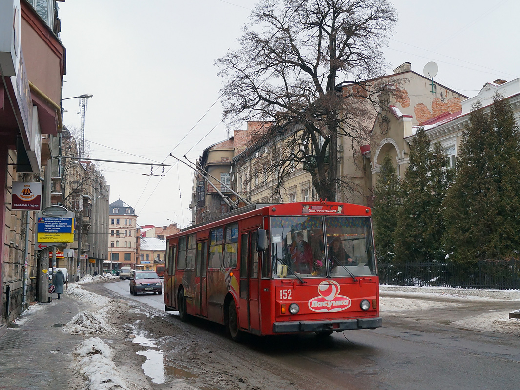 Ивано-Франковск, Škoda 14Tr02/6 № 152