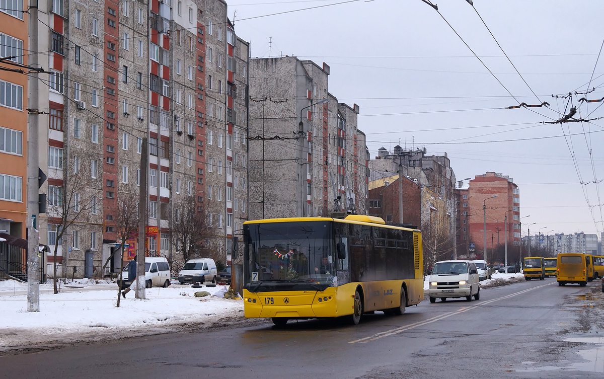 Ивано-Франковск, ЛАЗ E183D1 № 179