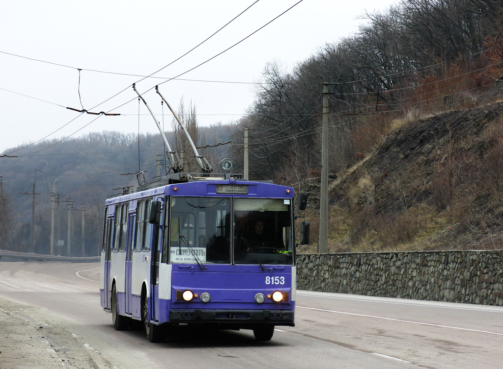 Crimean trolleybus, Škoda 14Tr11/6 # 8153