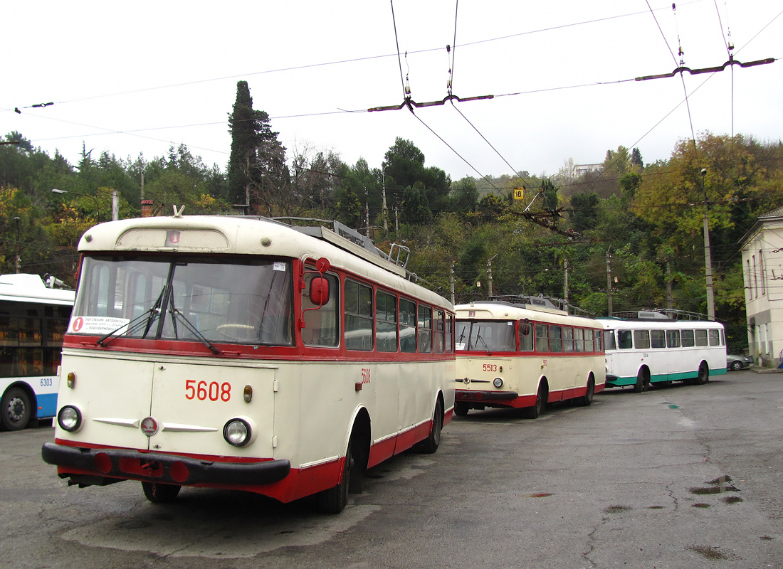 Крымский троллейбус, Škoda 9Tr24 № 5608
