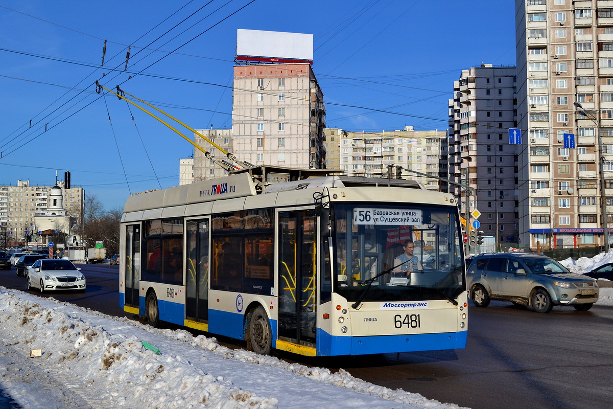 Москва, Тролза-5265.00 «Мегаполис» № 6481