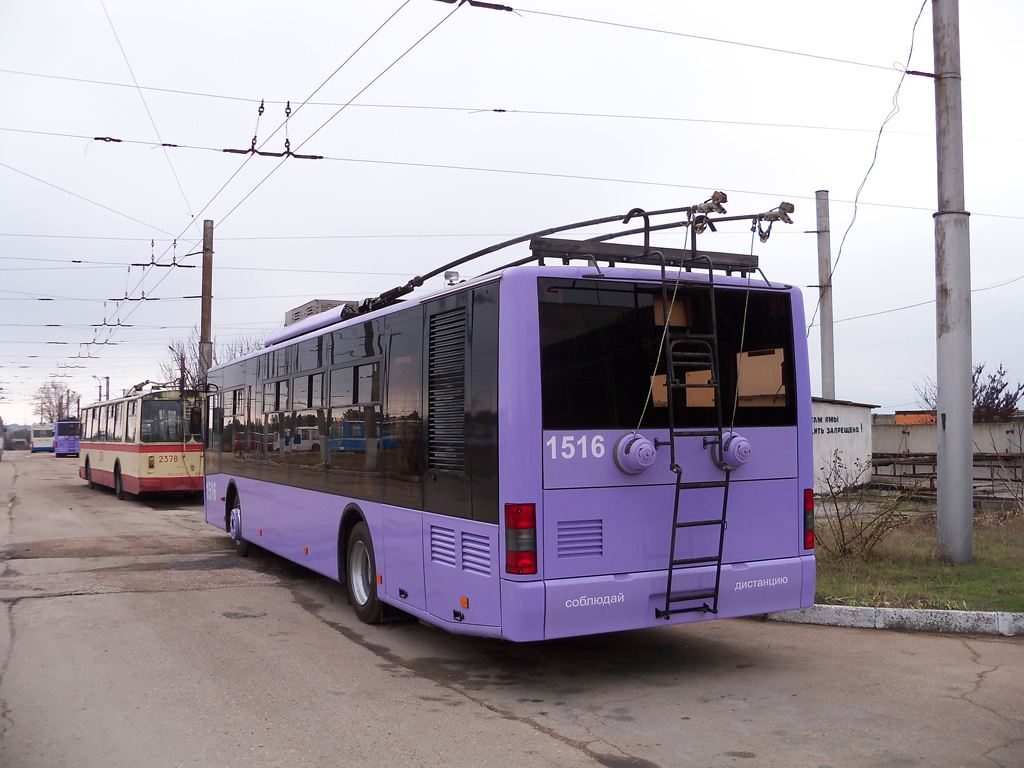 Севастополь, ЛАЗ E183A1 № 1516