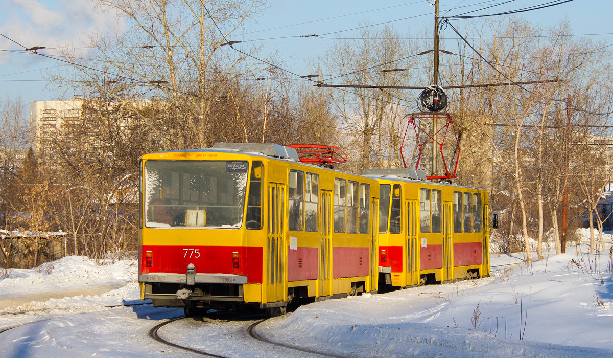 Екатеринбург, Tatra T6B5SU № 775