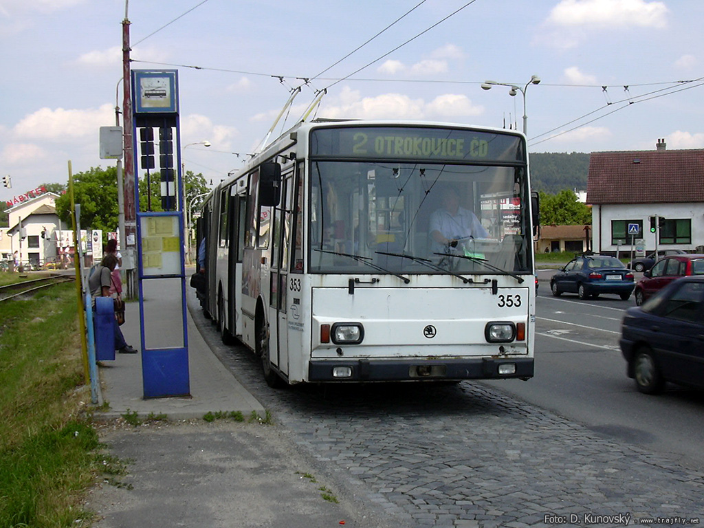 Злин, Škoda 15Tr13/6M № 353