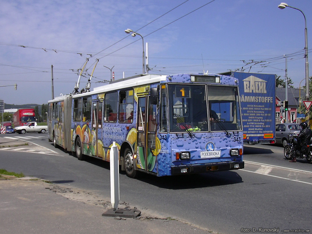 Zlín, Škoda 15Tr08/6 č. 343