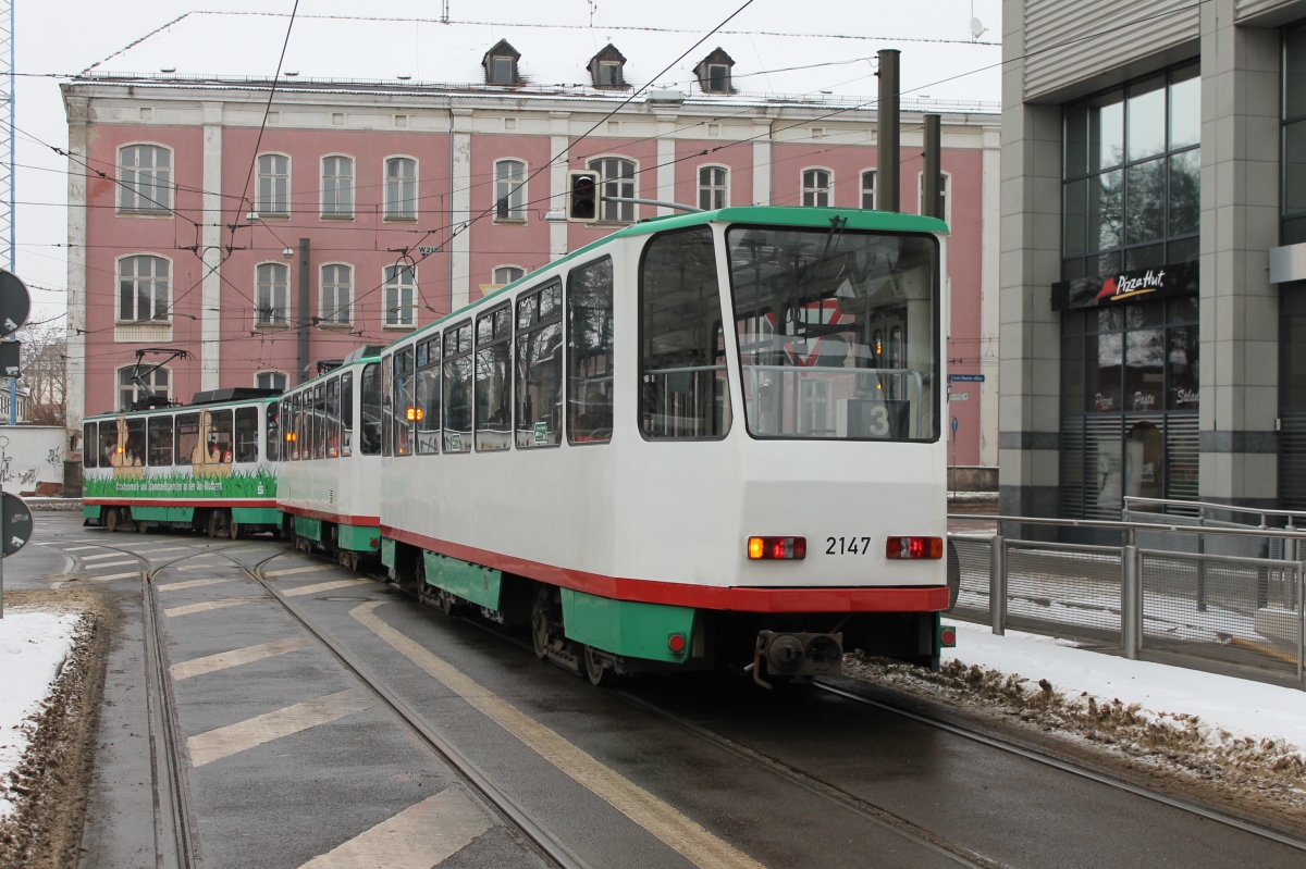 Магдебург, Tatra B6A2M № 2147; Магдебург — Прощание с Татрами (27.01.2013) Магдебург, Tatra B6A2M № 2147; Магдебург — Прощание с Татрами (27.01.2013)