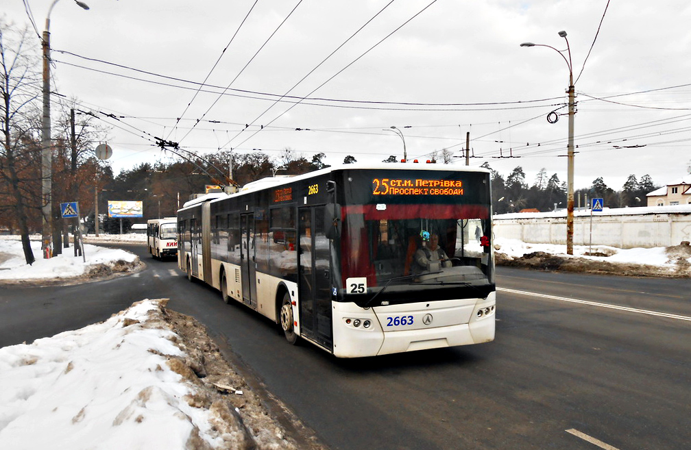 Киев, ЛАЗ E301D1 № 2663
