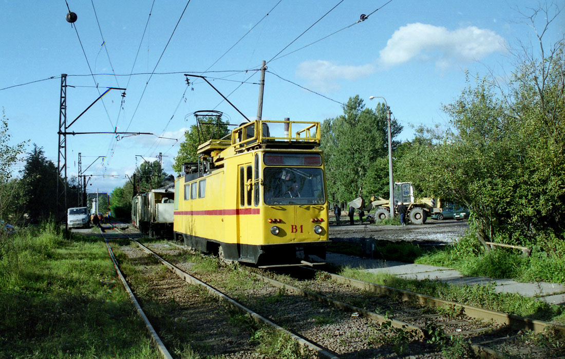 Saint-Petersburg, TS-7A Br. В-1; Saint-Petersburg — Track repairs