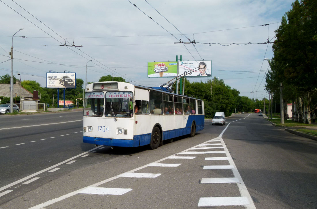 Донецк, ЗиУ-682В-012 [В0А] № 1704