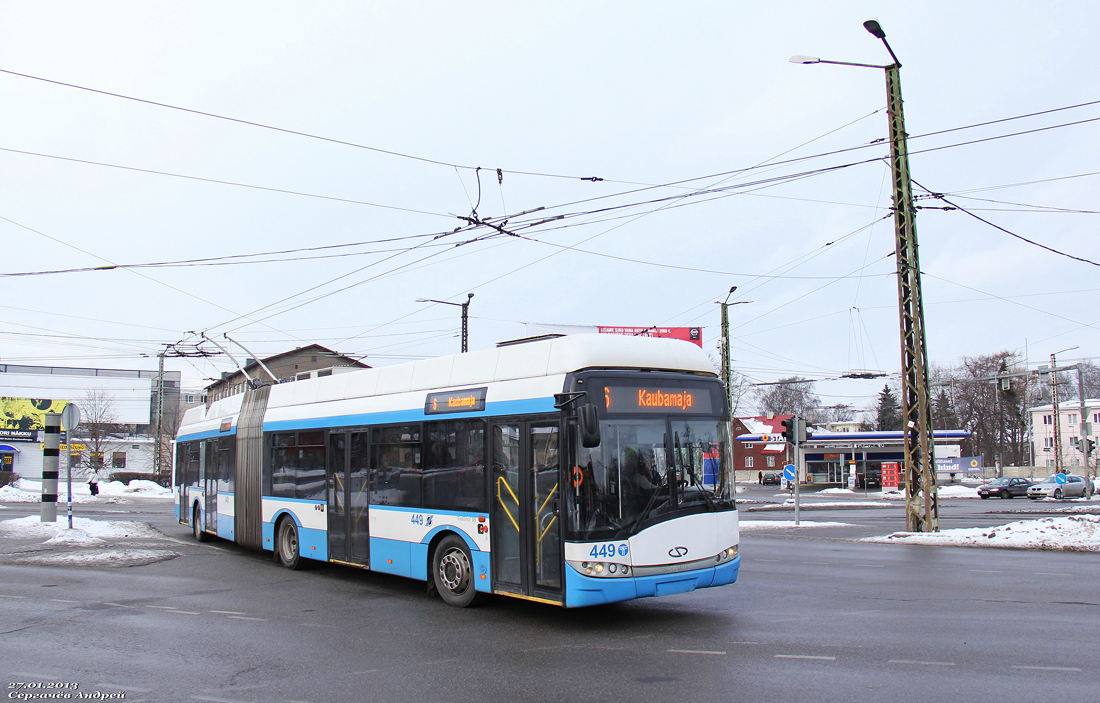 Tallinn, Solaris Trollino III 18 AC — 449