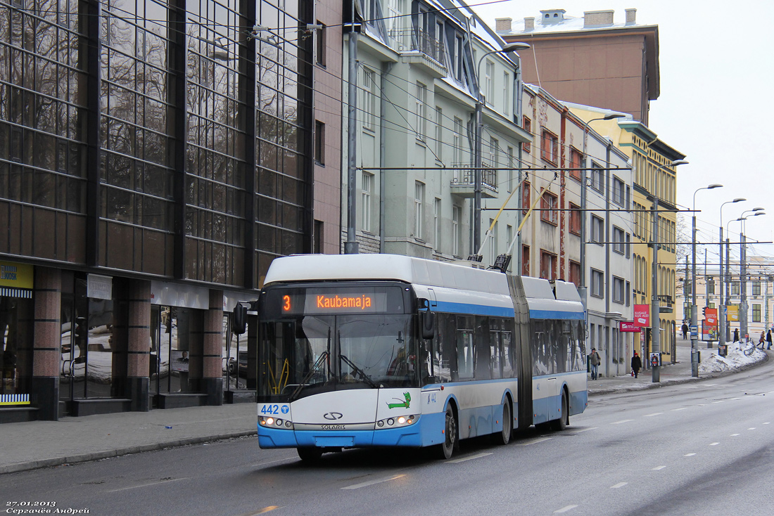 Таллин, Solaris Trollino III 18 AC № 442