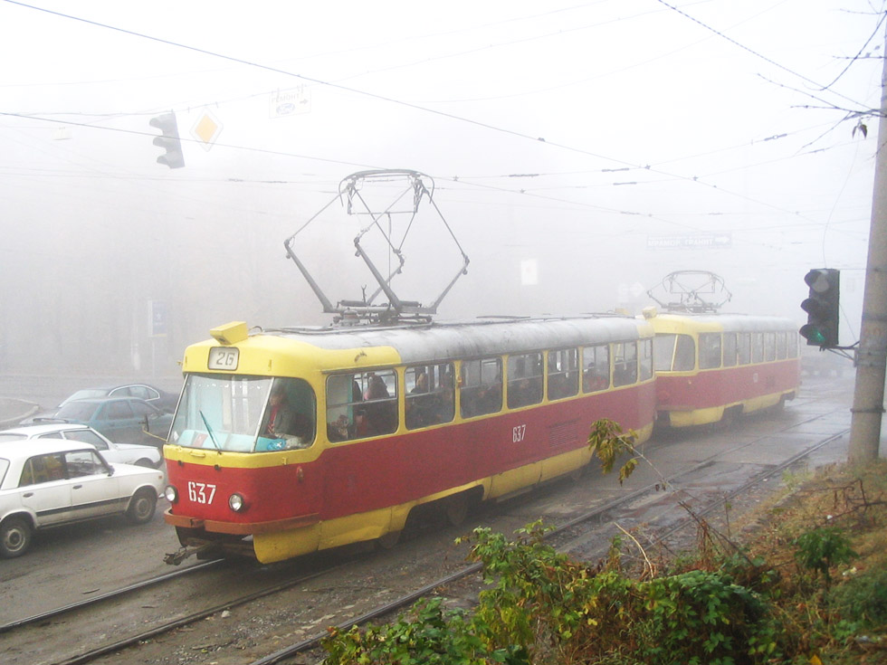 Харьков, Tatra T3SU № 637