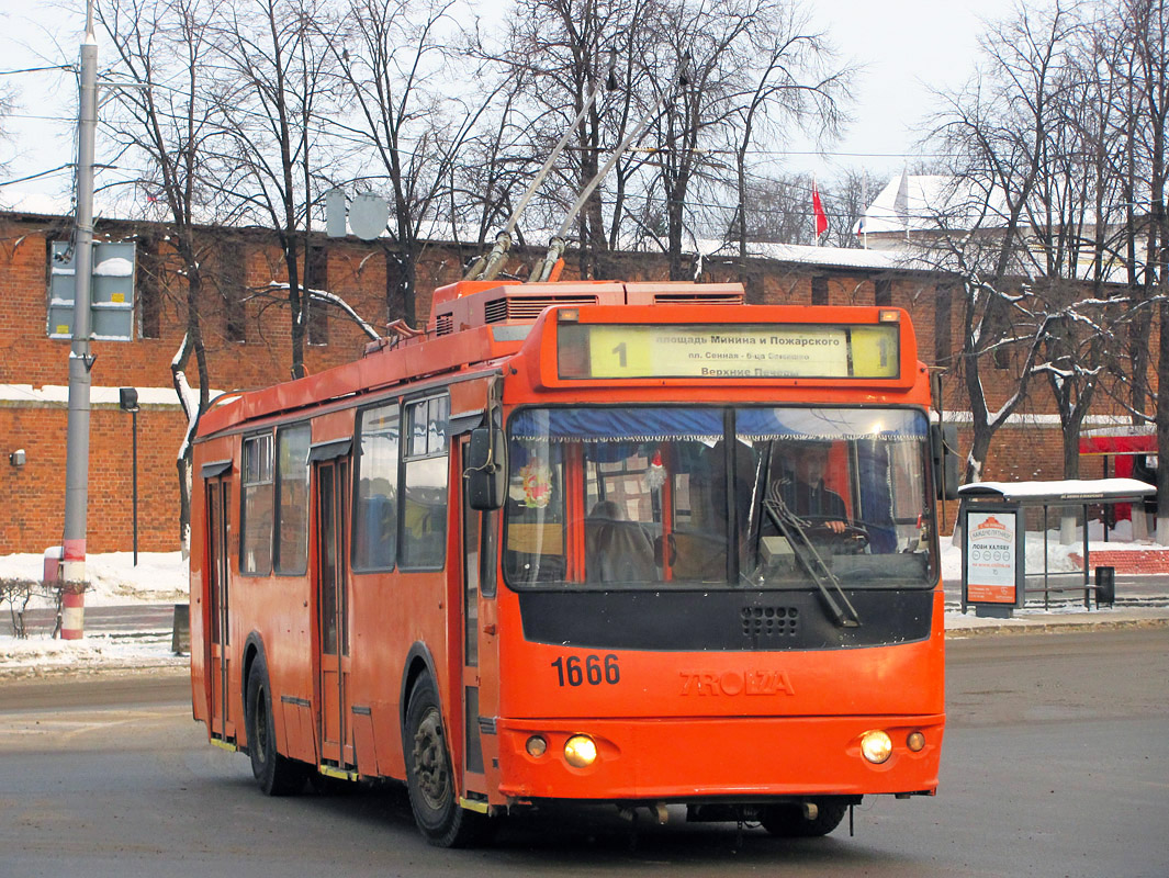 Нижний Новгород, ЗиУ-682Г-016.03 № 1666 Нижний Новгород, ЗиУ-682Г-016.03 № 1666