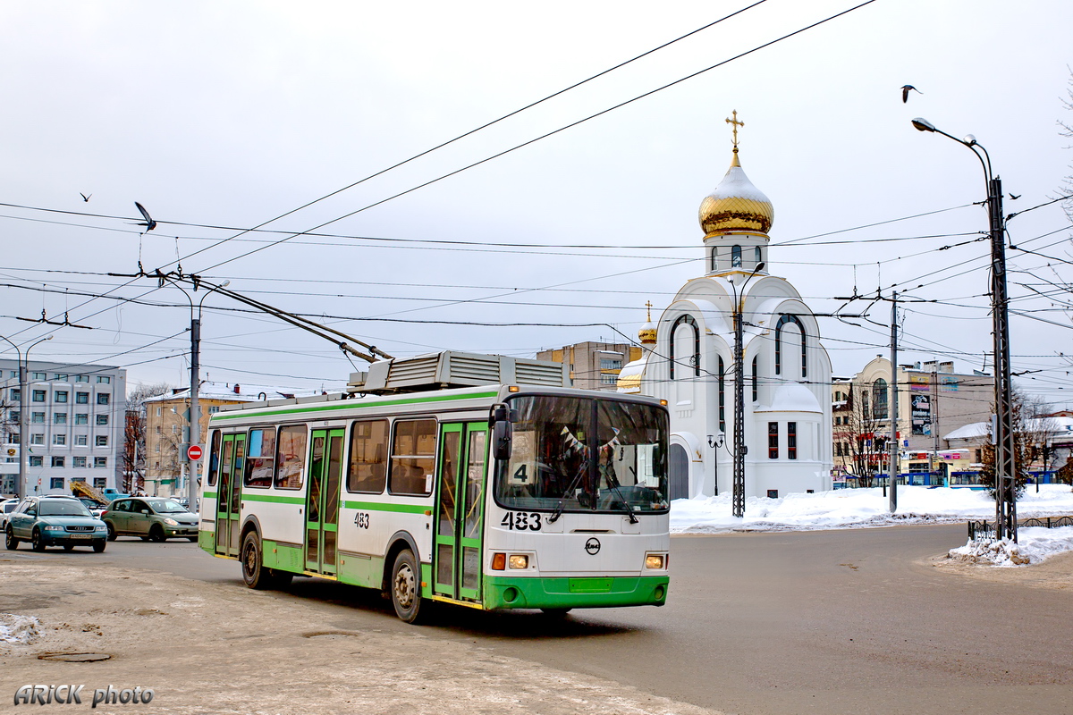 Іваново, ЛиАЗ-5280 № 483