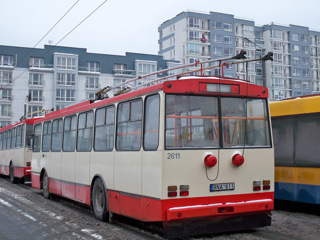 Вильнюс, Škoda 14Tr13/6 № 2611