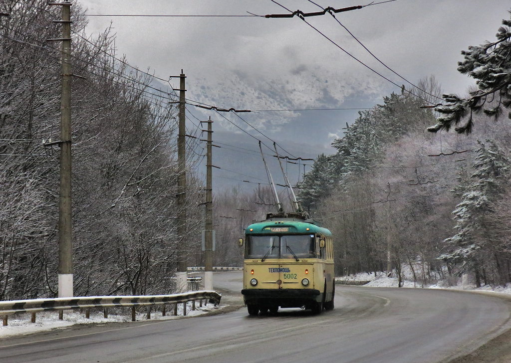 Крымский троллейбус, Škoda 9Tr10 № 5002