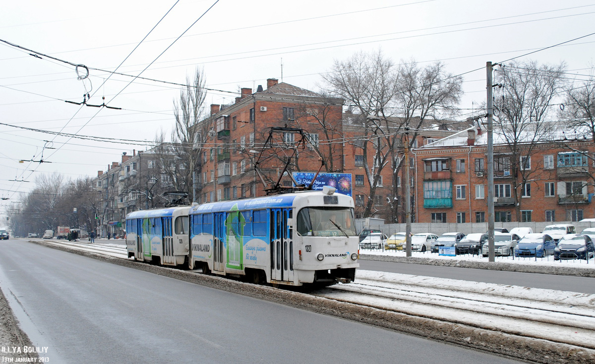 Днепр, Tatra T3SU № 1327