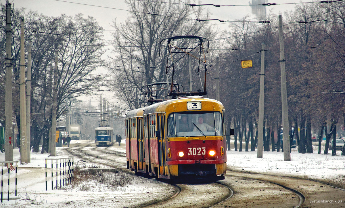 Харьков, Tatra T3SU № 3023 Харьков, Tatra T3SU № 3023