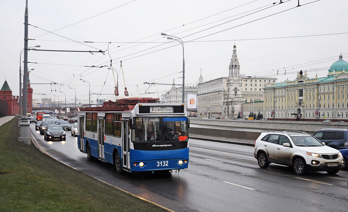 Москва, ЗиУ-682Г-016.02 (с широкой 1-й дверью) № 3132