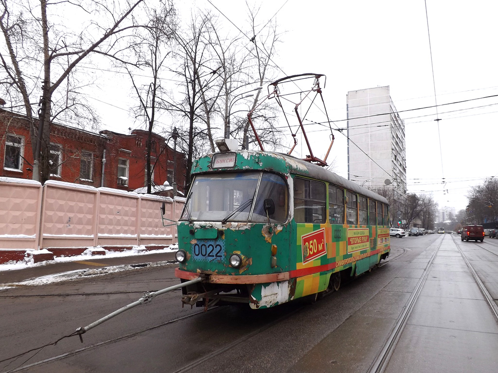 Moskva, Tatra T3SU Br. 0022 Moskva, Tatra T3SU Br. 0022
