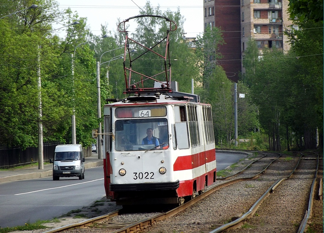 Санкт-Петербург, ЛВС-86К № 3022