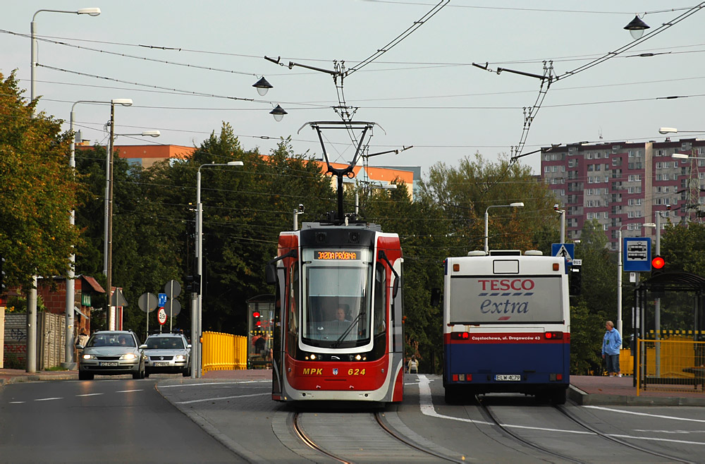 Ченстохова, PESA Twist 2010N № 624