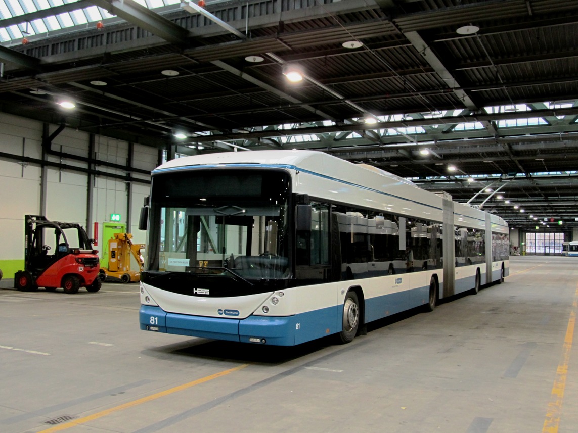 Цюрих, Hess lighTram (BGGT-N2C) № 81 Цюрих, Hess lighTram (BGGT-N2C) № 81