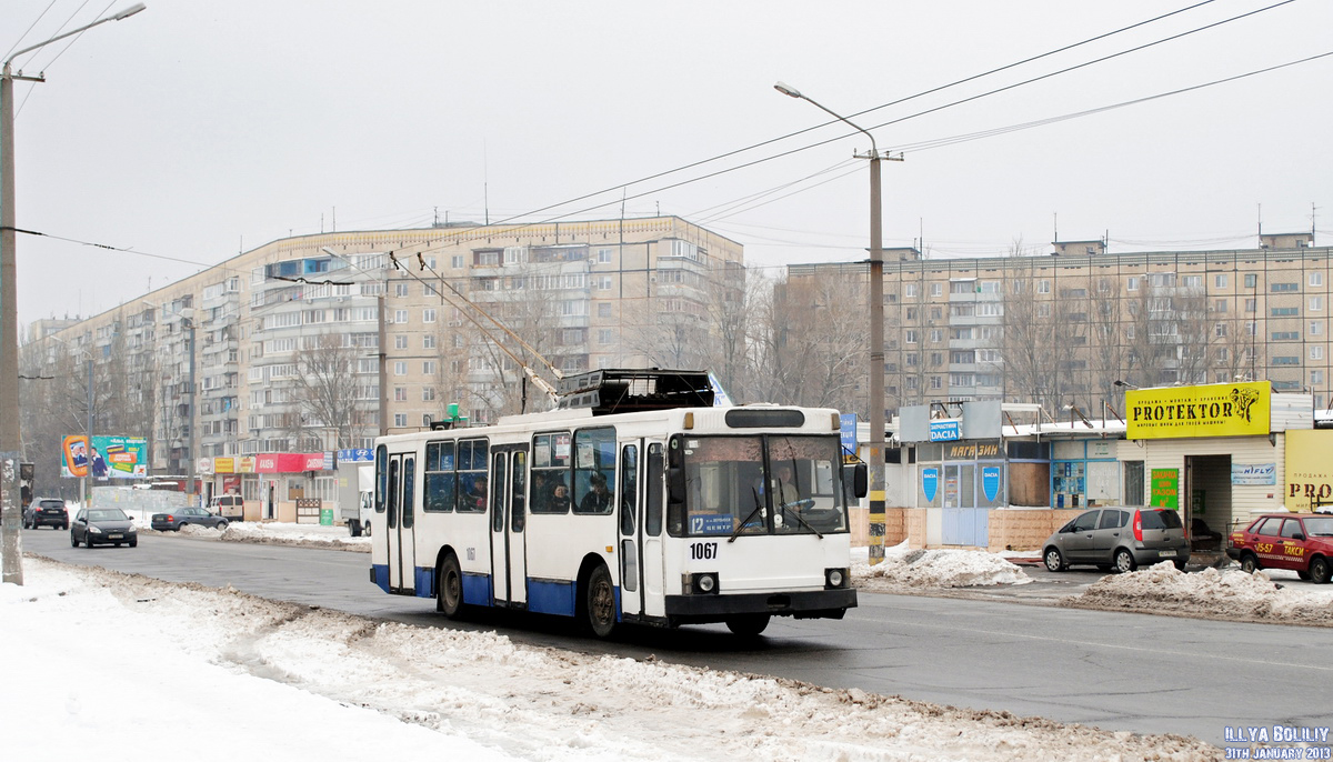 Днепр, ЮМЗ Т1Р (Т2П) № 1067