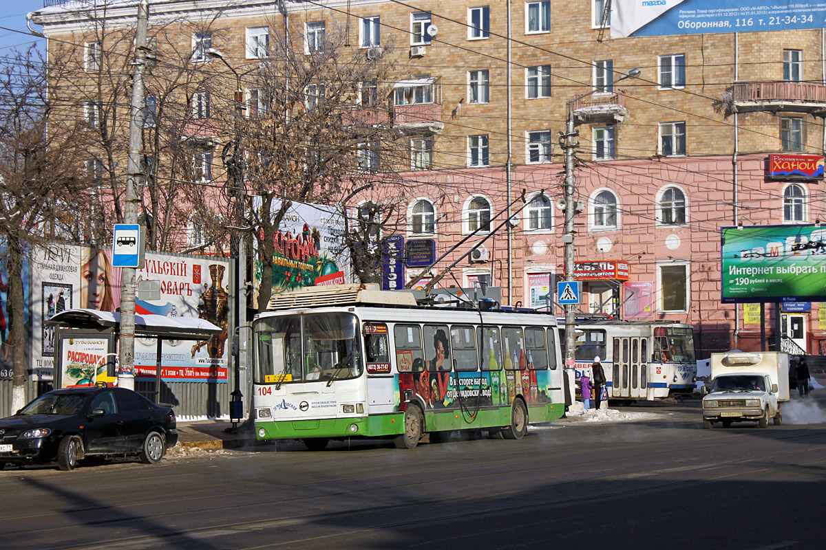 Тула, ЛиАЗ-5280 (ВЗТМ) № 104