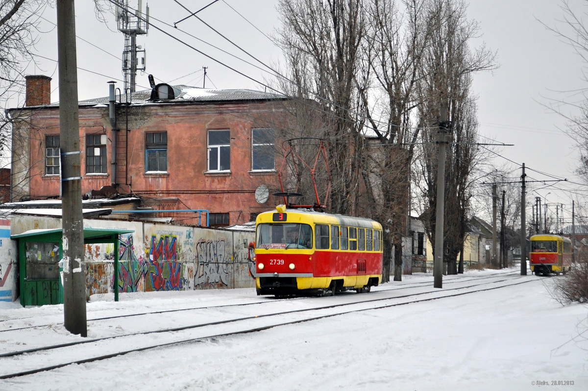 Волгоград, Tatra T3SU № 2739