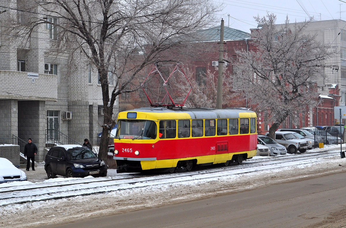 Волгоград, Tatra T3SU (двухдверная) № 2465