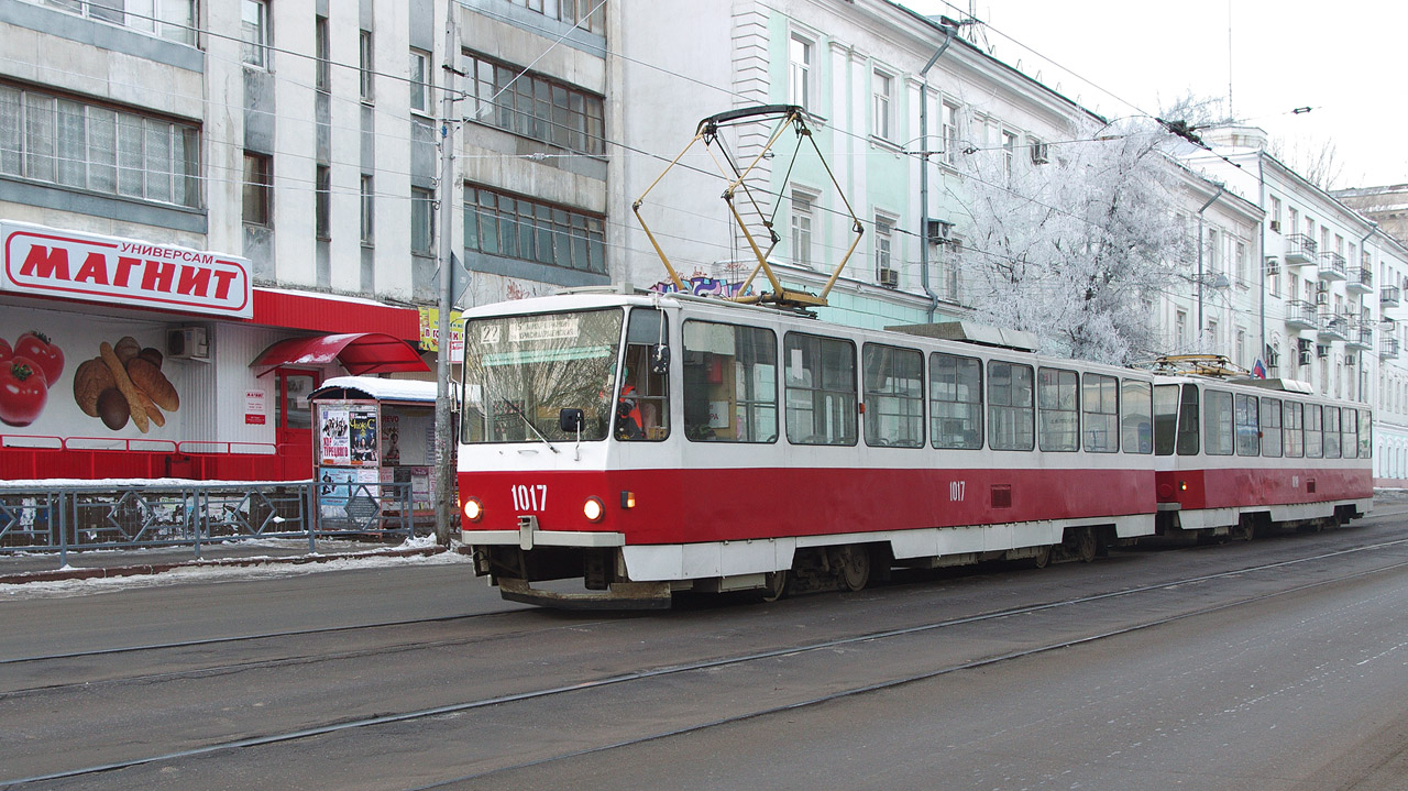 Самара, Tatra T6B5SU № 1017