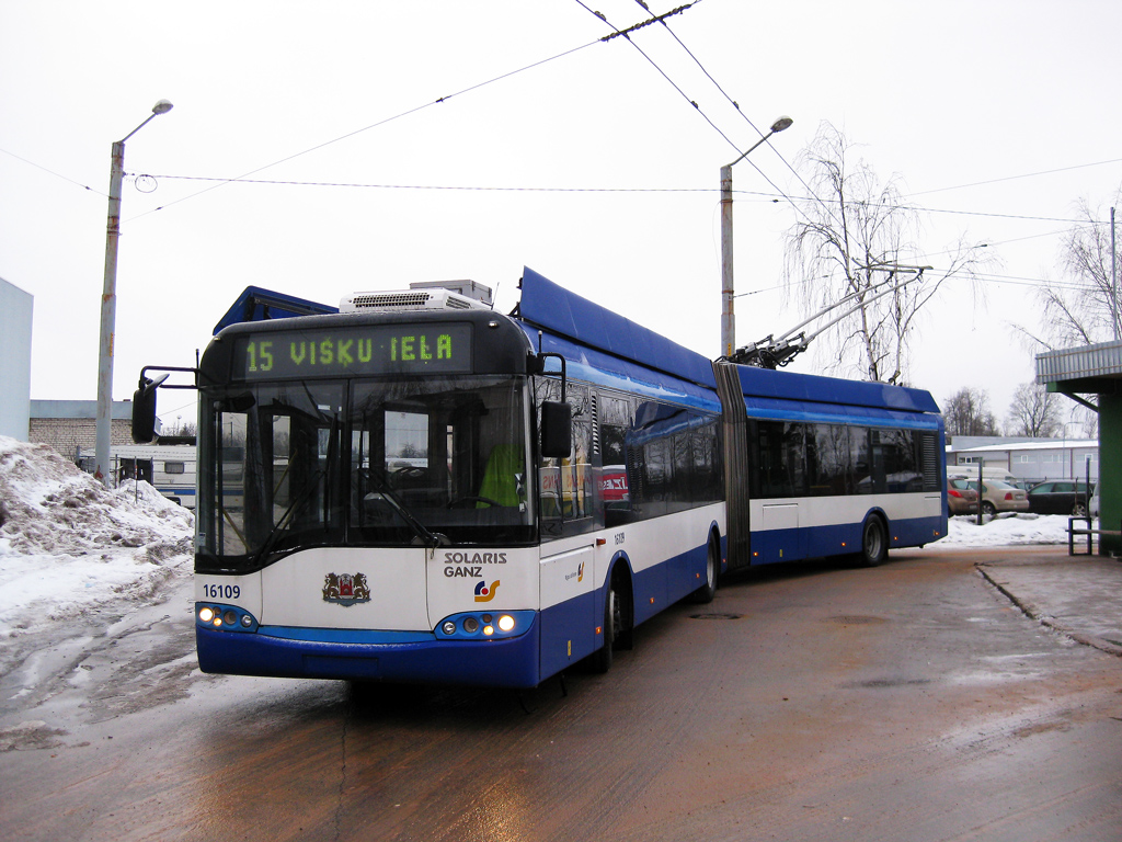 Рига, Solaris Trollino II 18 Ganz № 16109