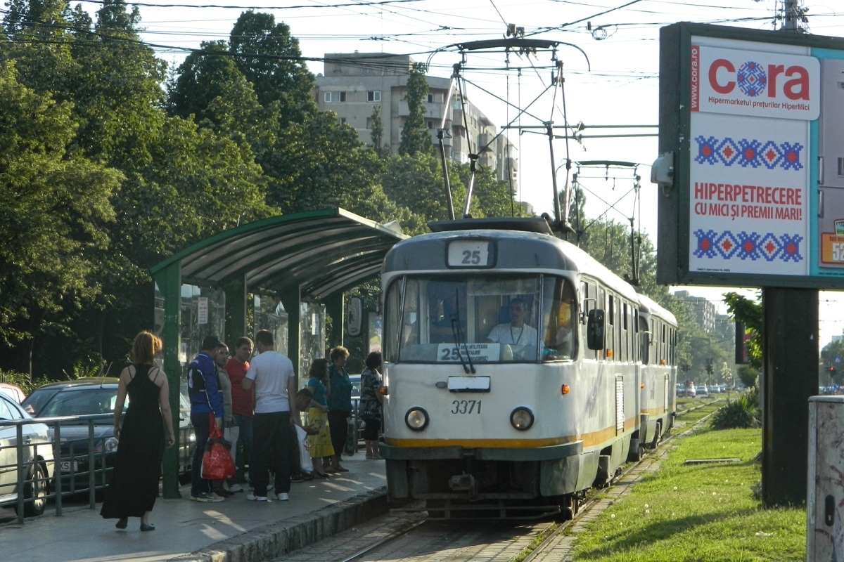 Бухарест - Илфов, Tatra T4R № 3371