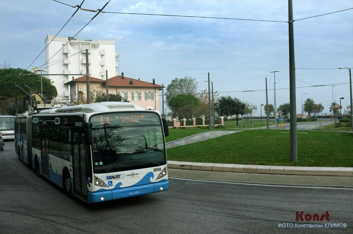 Римини, Van Hool AG 300T № 36503